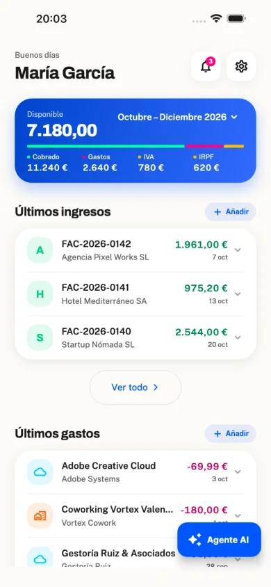 Captura de la app en móvil. Pulsa para ver el vídeo.